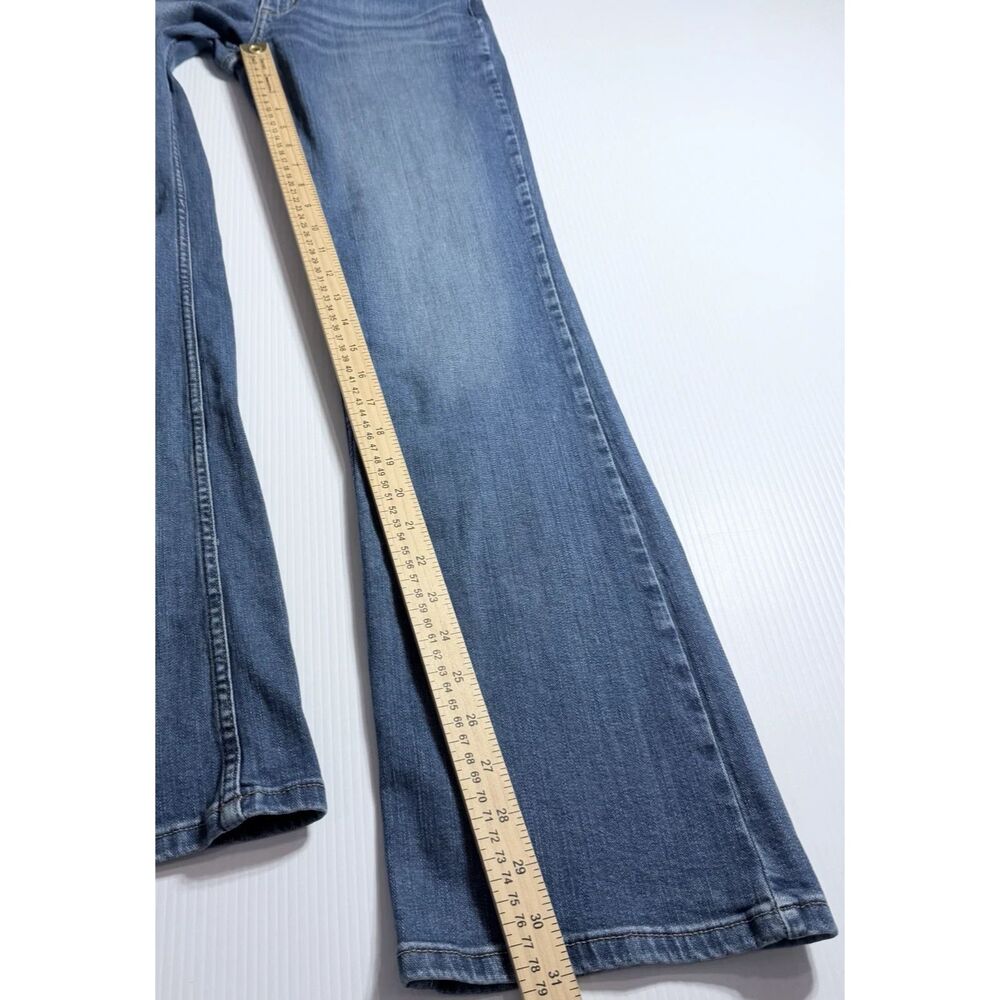 Wrangler Bootcut Jeans Retro Low Rise Western Cowgirl Womens Sz 5/32 (Fit 28x31) - Picture 4 of 10